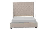Fairborn Beige Full Bed Platform Bed from Homelegance - Luna Furniture