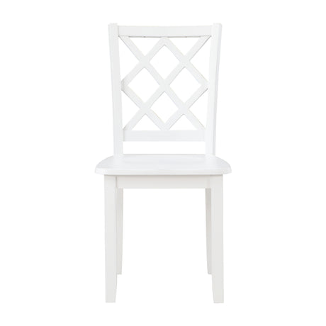 Astoria White 5-Piece Pack Dinette Set from Homelegance - Luna Furniture