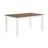 Challis Cherry/White 7-Piece Dining Set from Homelegance - Luna Furniture