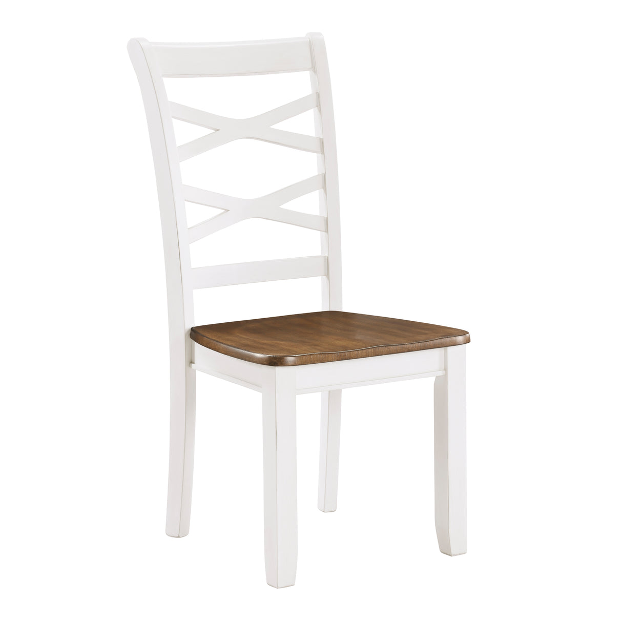 Challis Cherry/White 7-Piece Dining Set from Homelegance - Luna Furniture