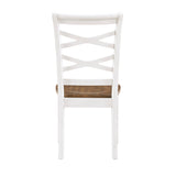 Challis Cherry/White 7-Piece Dining Set from Homelegance - Luna Furniture