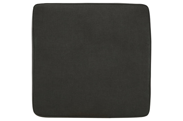 Lucina Charcoal Oversized Accent Ottoman