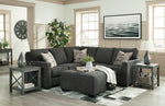 Lucina Charcoal 2-Piece LAF Sectional