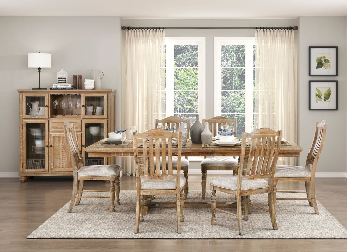 Weatherford Wheat Curio from Homelegance - Luna Furniture
