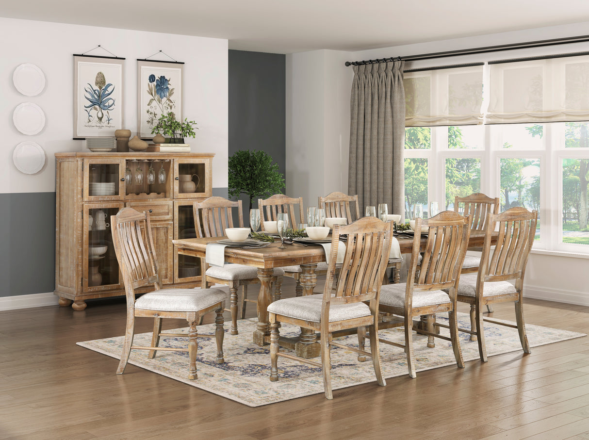Weatherford Wheat Curio from Homelegance - Luna Furniture
