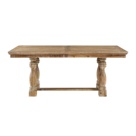Weatherford Wheat Extandable Dining Table from Homelegance - Luna Furniture
