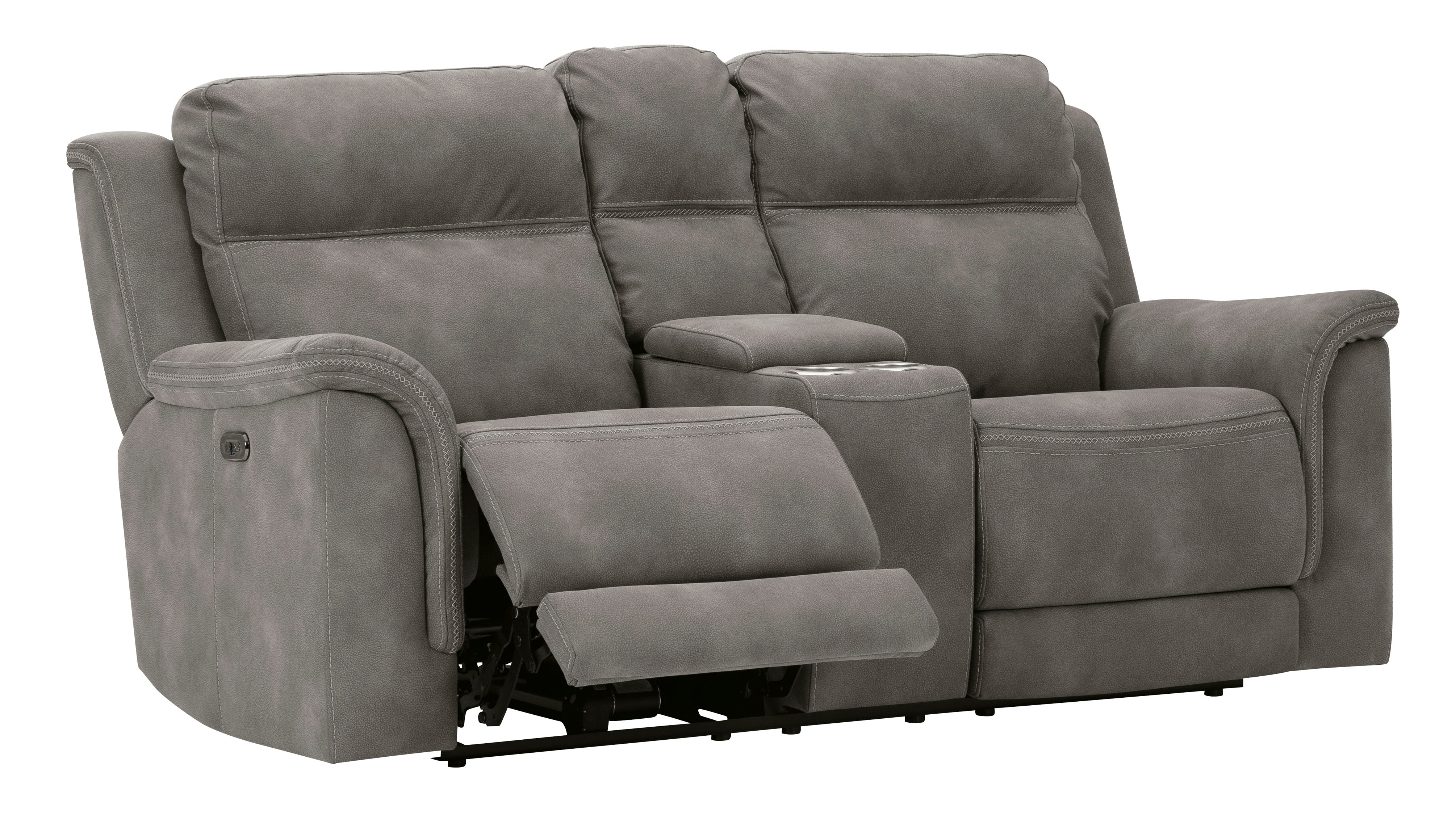 Next-Gen DuraPella Slate Power Reclining Living Room Set - Luna