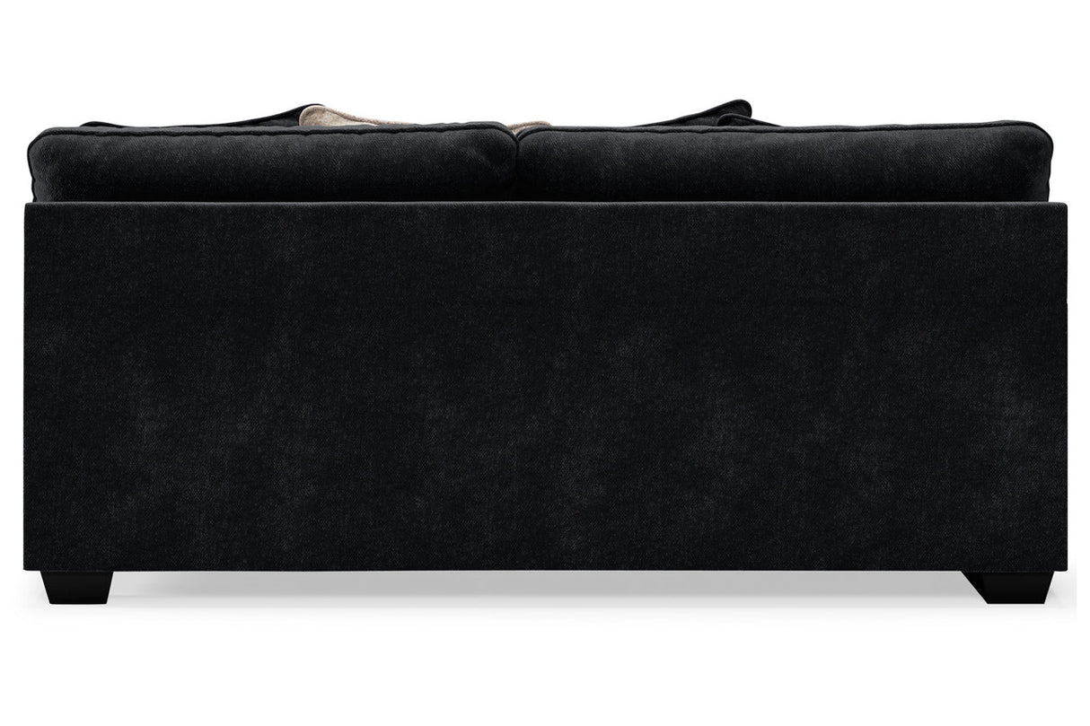 Lavernett Charcoal Left-Arm Facing Sofa from Ashley - Luna Furniture