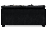Lavernett Charcoal Left-Arm Facing Sofa from Ashley - Luna Furniture