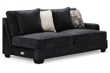 Lavernett Charcoal Right-Arm Facing Sofa from Ashley - Luna Furniture