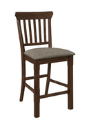 Schleiger Cherry Counter Chair, Set of 2