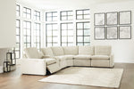 Hartsdale Linen 6-Piece Reclining Sectional with Console
