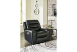 Warlin Black Power Recliner -  - Luna Furniture