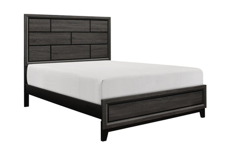Davi Gray Panel Bedroom Set - Luna Furniture