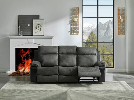 Woodsway Gray Reclining Living Room Set