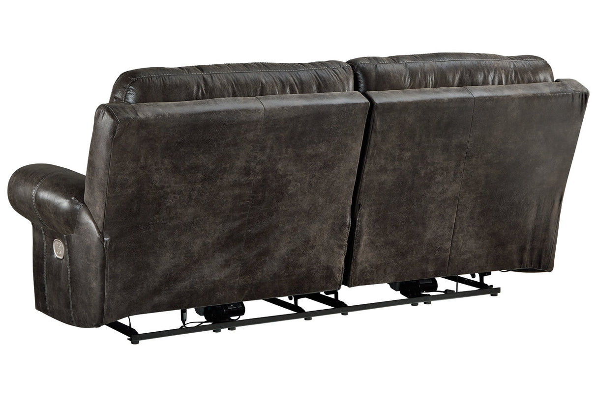 Grearview Charcoal Power Reclining Sofa -  - Luna Furniture