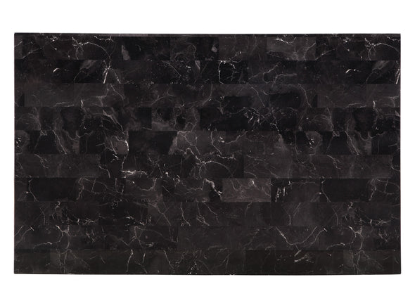 Tempe Black Marble-Top Dining Table