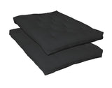 7" Deluxe Futon Pad Black - 2005 - Luna Furniture