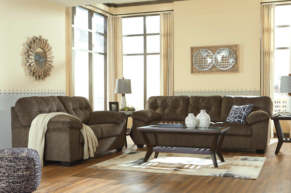 Accrington Earth Living Room Set - Luna Furniture