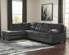 Accrington Granite LAF Queen Sleeper Sectional - Luna Furniture