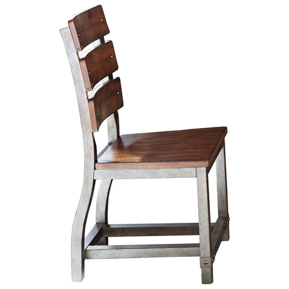 Holverson Rustic Brown Side Chair, Set of 2