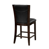 Daisy Dark Brown Counter Height Chair, Set of 2 from Homelegance - Luna Furniture