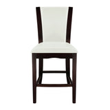 Daisy White Counter Height Chair, Set of 2 from Homelegance - Luna Furniture