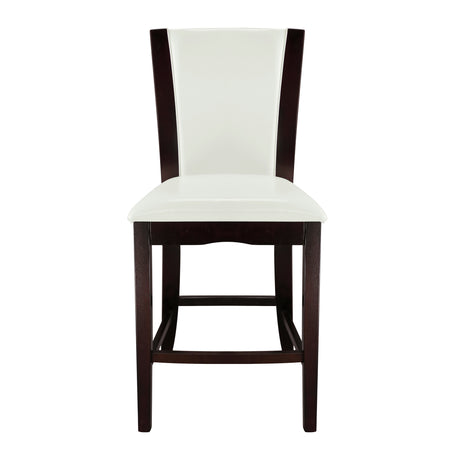 Daisy White Counter Height Chair, Set of 2 from Homelegance - Luna Furniture