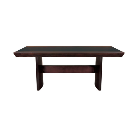 710-72TR* (3)Dining Table, Glass Insert - Luna Furniture
