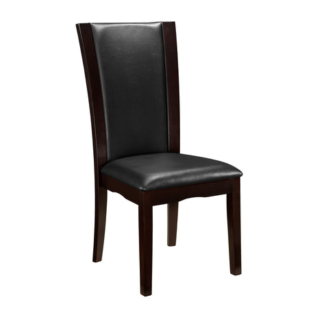 Daisy Dark Brown Side Chair, Set of 2 from Homelegance - Luna Furniture