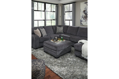 Tracling Slate Oversized Ottoman from Ashley - Luna Furniture