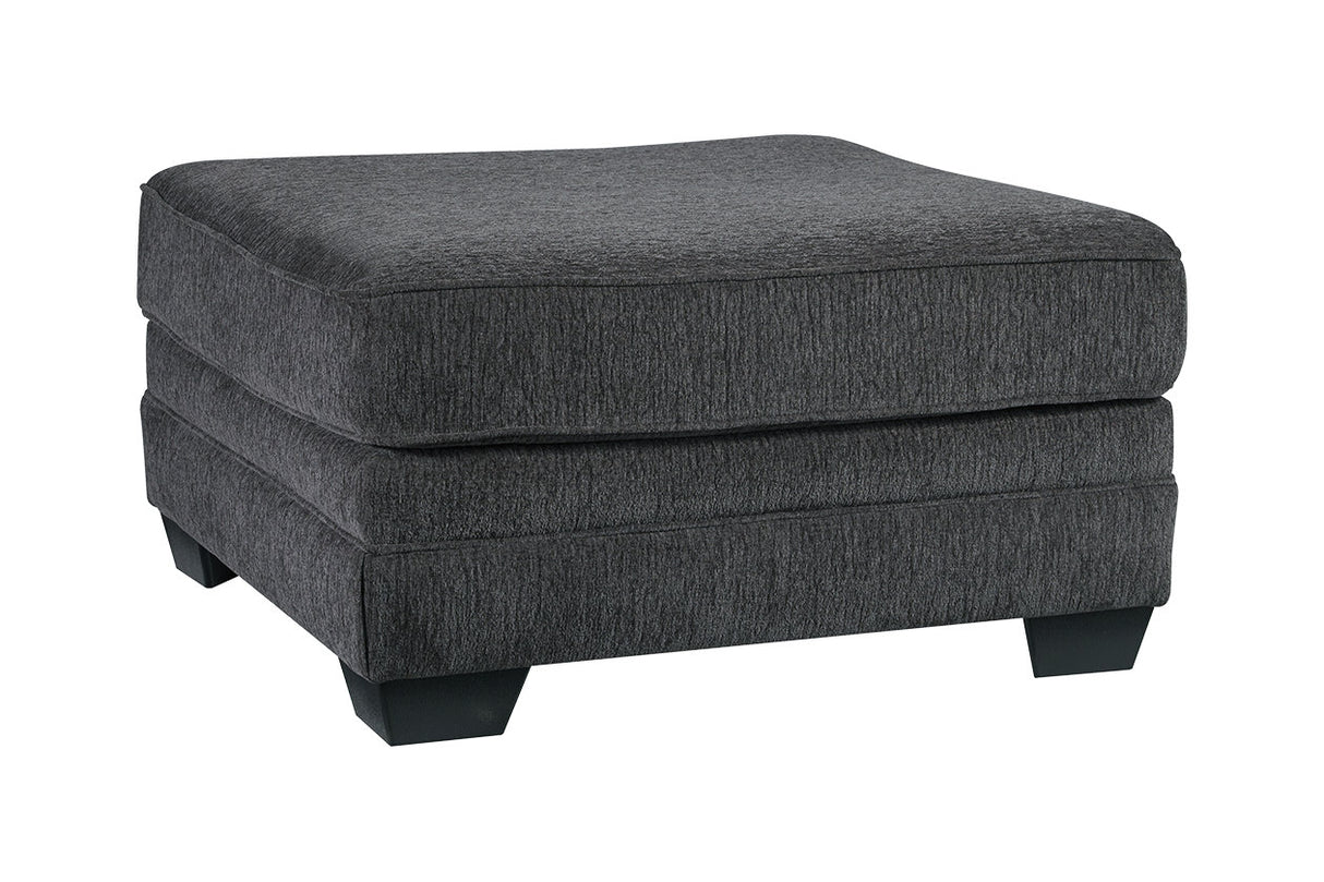 Tracling Slate Oversized Ottoman from Ashley - Luna Furniture