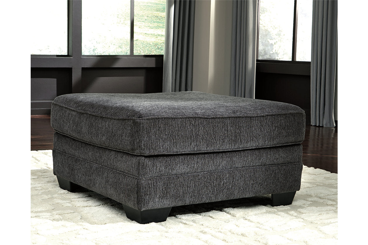Tracling Slate Oversized Ottoman from Ashley - Luna Furniture