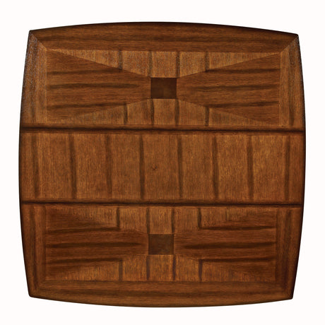 Verona Wire Brushed Amber Counter Height Table from Homelegance - Luna Furniture