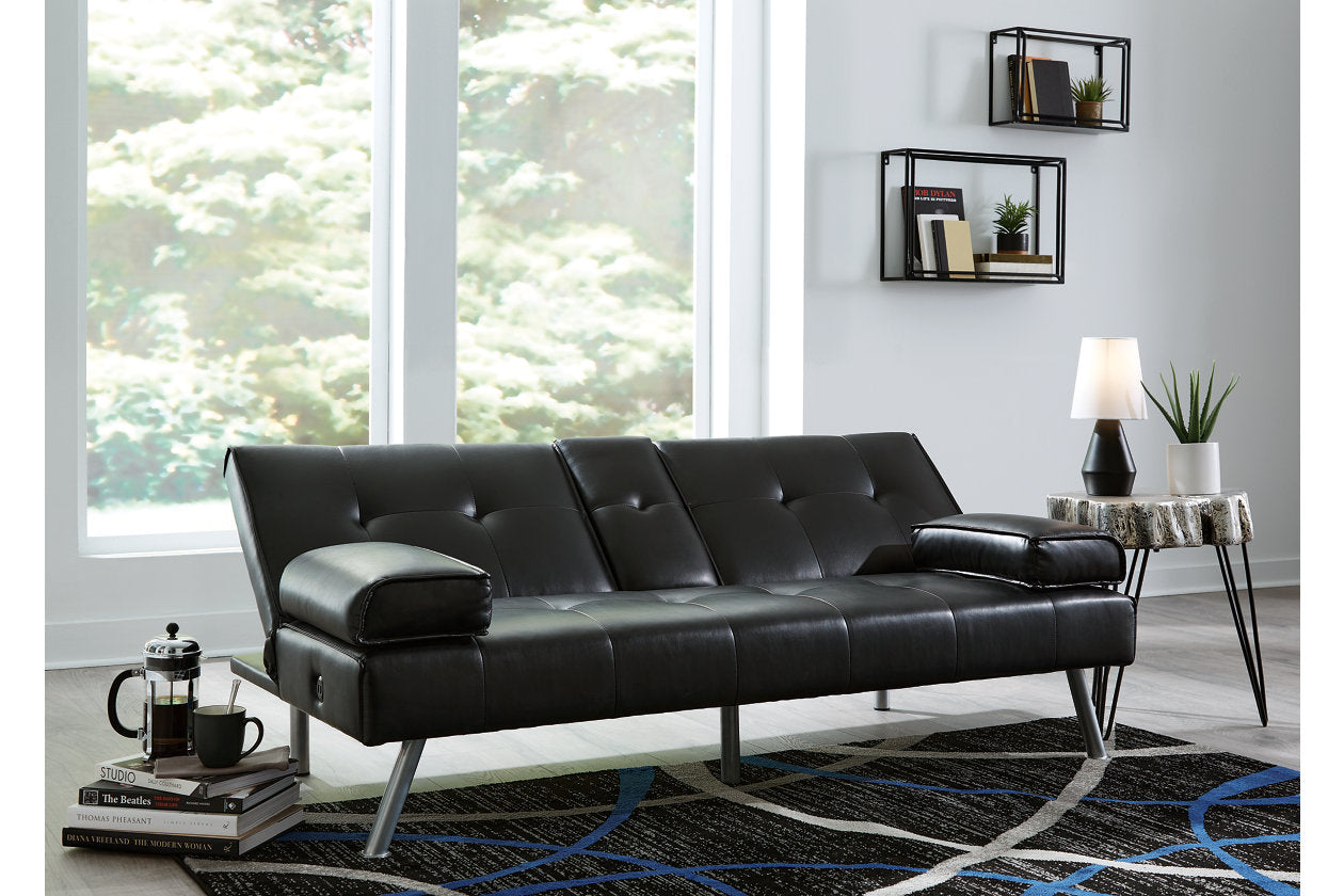 Thomas Futon Sofa Bed With Storage Baci Living Room