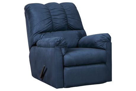 Darcy Blue Recliner -  - Luna Furniture