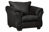 Darcy Black Chair -  - Luna Furniture