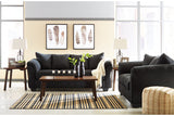 Darcy Black Loveseat from Ashley - Luna Furniture