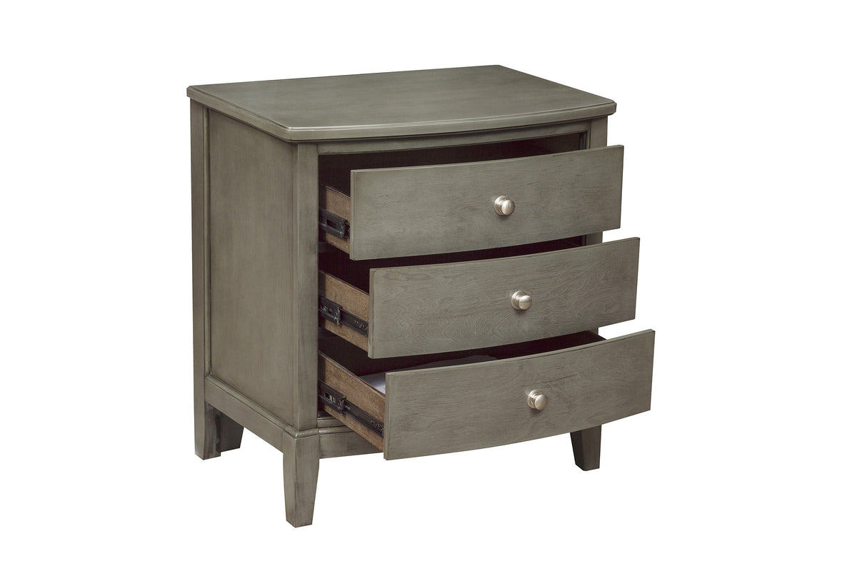 Cotterill Gray Nightstand from Homelegance - Luna Furniture