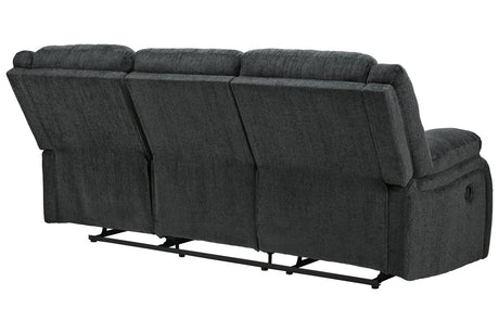 Draycoll Slate Reclining Sofa from Ashley - Luna Furniture