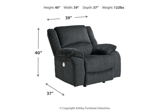 Draycoll Slate Power Recliner
