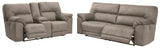 Cavalcade Slate Power Reclining Living Room Set from Ashley - Luna Furniture