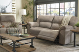 Cavalcade Slate Power Reclining Sofa from Ashley - Luna Furniture