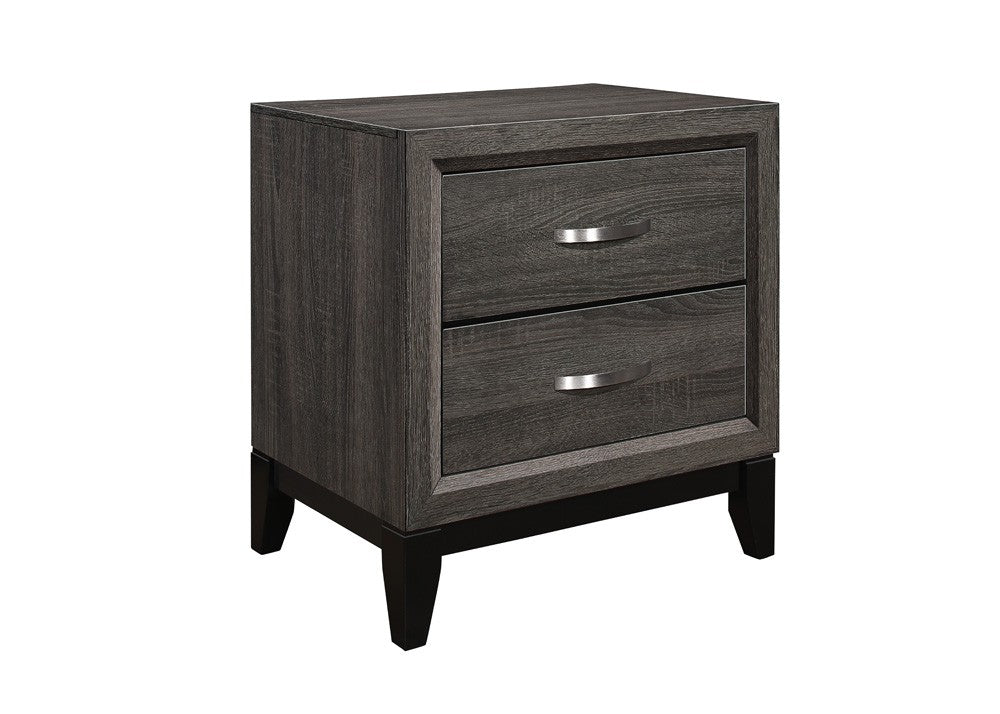 Davi Gray Nightstand from Homelegance - Luna Furniture