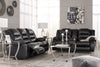 Vacherie Black Reclining Living Room Set - Luna Furniture