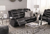 Vacherie Black Reclining Living Room Set - Luna Furniture