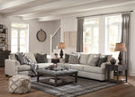 Velletri Pewter Living Room Set - Luna Furniture