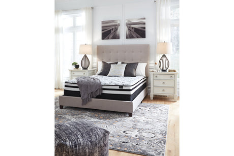 8 Inch Chime Innerspring White Full Mattress in a Box from Ashley - Luna Furniture