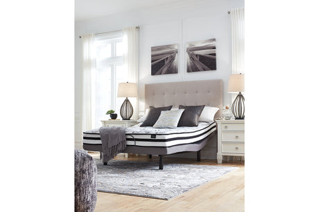 8 Inch Chime Innerspring White Full Mattress in a Box from Ashley - Luna Furniture