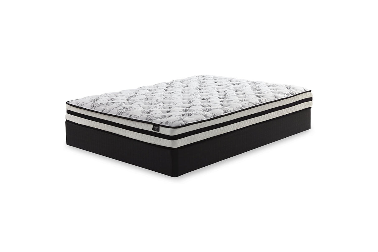8 Inch Chime Innerspring White Twin Mattress in a Box from Ashley - Luna Furniture
